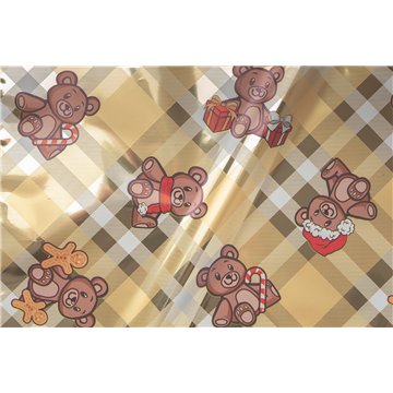 Buste Assortite Argentate 35my 40x65 Peluche Udw18accy9o00