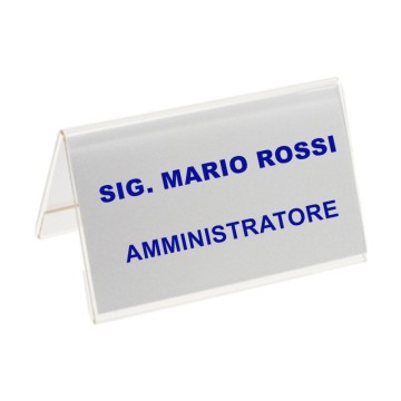 Segnaposto Bifrontale...