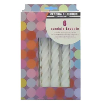 Candele Tortiglione Laccate...