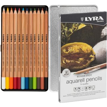 Scatola Metallo Pz.12 Aquarell Lyra