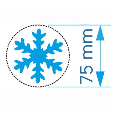 Fustella Mm.75 Fiocco Neve...