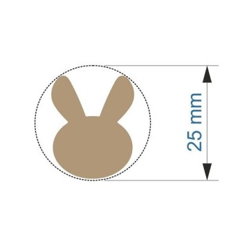 Fustella Eva Mm.25 Coniglio...