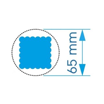 Fustella Mm.65 Quadrato...