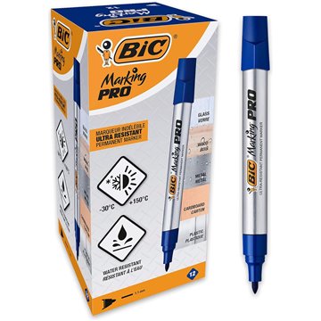 Pennarelli Bic Markig Pro Blu
