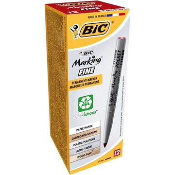 Pennarelli Bic 1445 Rossi