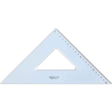 Squadra Uni 45° Cm.20 28720ss