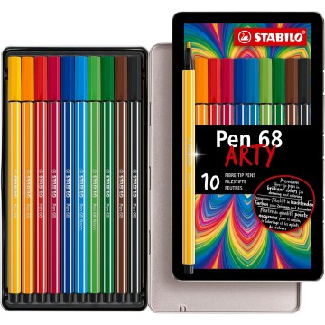 Stabilo Pen 68 Pz.10 Colori...
