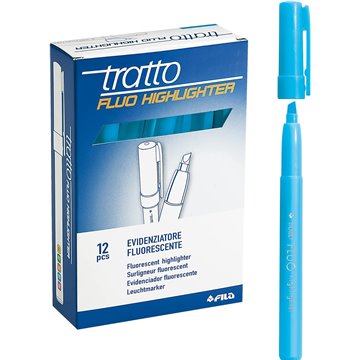 Tratto Fluo Highlighter Azzurro