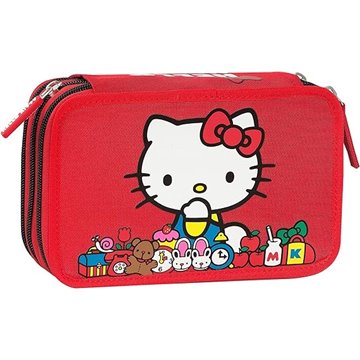 Astuccio Corredo 3 Zip Hello Kitty 75560