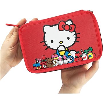 Astuccio Corredo 3 Zip Hello Kitty 75560