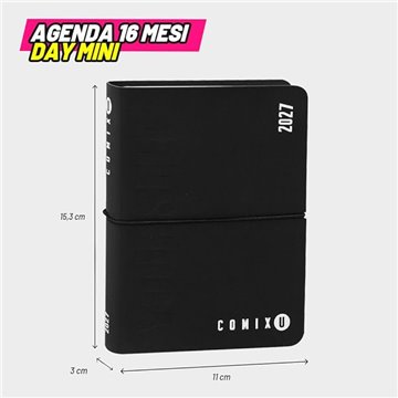 Ag. 16m Day Mini Comix U Yourself Black White 75662bw