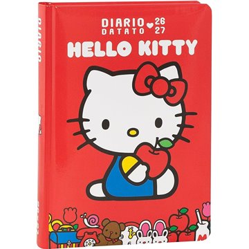 Superdiario Std Datato Red Hello Kitty 76189rd
