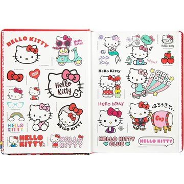 Superdiario Std Datato Red Hello Kitty 76189rd