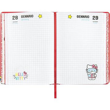 Superdiario Std Datato Red Hello Kitty 76189rd