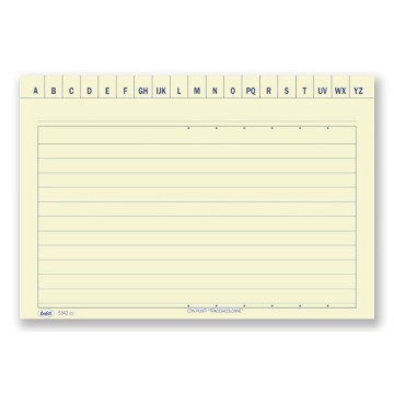 Schede Rigate 10,5x14,8...