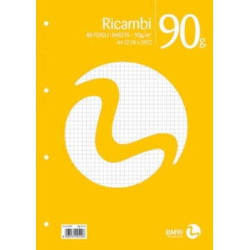 Ricambio A4 Ff.40 Gr.90 5mm...
