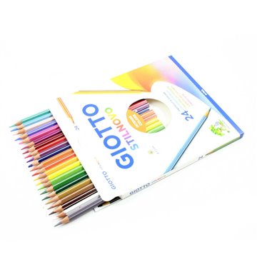 Pastelli Giotto Stilnovo 24 Colori Astuccio 256600