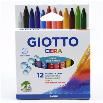 Pastelli Cera Giotto Pz.12 281200