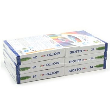 Pastelli Cera Giotto Pz.24 282200