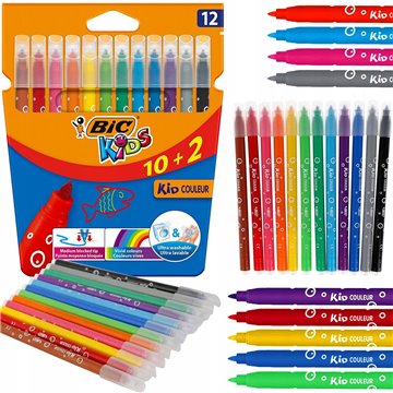 Pennarelli Bic Kids Lavabili 10+2