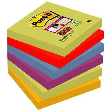 Post-it Super Sticky 654-6ss Mar Eu 28067 76x76mm