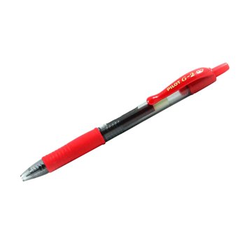 Penne Pilot G2 Rosse Bl-g2-7