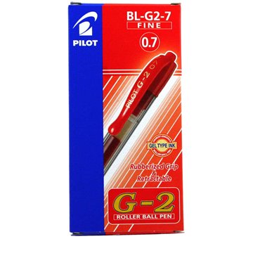 Penne Pilot G2 Rosse Bl-g2-7