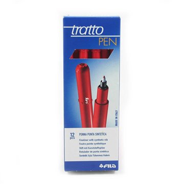 Pennarelli Tratto Pen Rosso 830702