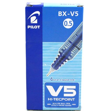 Penna Roller Pilot Hi V5 Blu Bx-v5