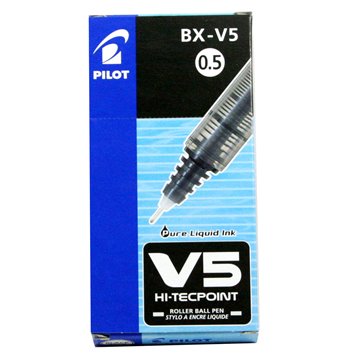 Penna Roller Pilot Hi V5 Neri Bx-v5