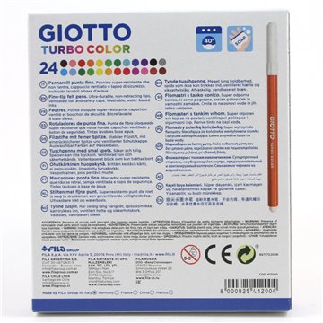 Pennarelli Giotto Turbo Color 24 417000