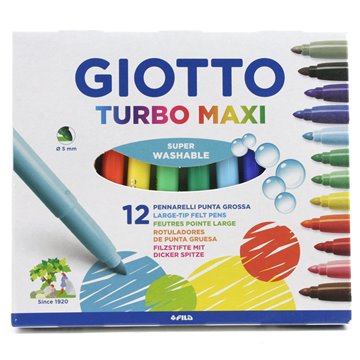 Pennarelli Giotto Turbo Maxi 12 454000