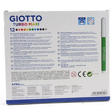 Pennarelli Giotto Turbo Maxi 12 454000