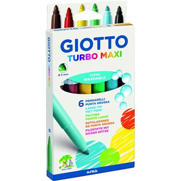 Pennarelli Giotto Turbo Maxi  6  453000