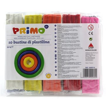 Plastilina Arlecchino Primo Gr.550 Pz.10 269pp10