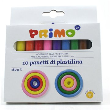 Plastilina 10 Colori Primo 266cp10