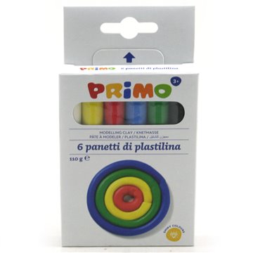 Plastilina 6 Colori Primo 110gr 265cp6