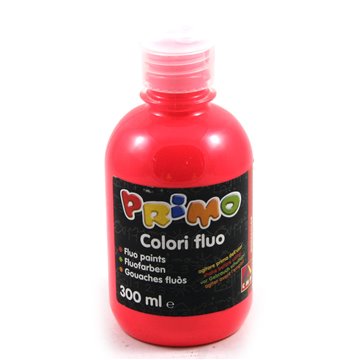 Tempera Fluo Ml.300 Primo 300 Rosso