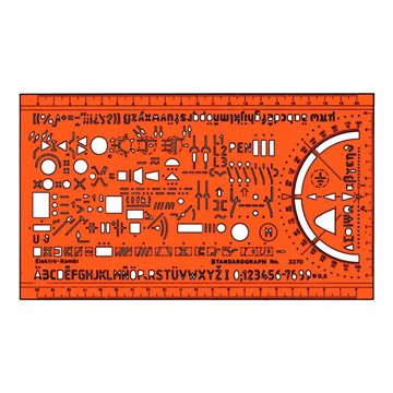 Standardgraph Mascherina Per Elettrotecnica 3370