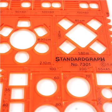 Standardgraph Mascherina Per Arredamento/archit. 7301