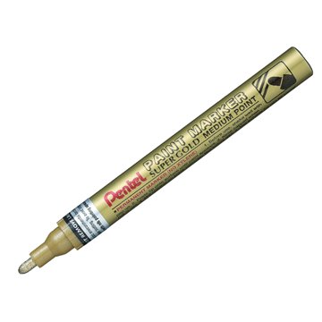 Pennarelli Pentel Paint Marker Oro Media Mmp10