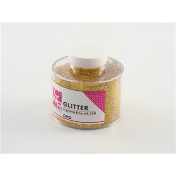 Glitter Barattolo Ml150 Oro 130/100/1