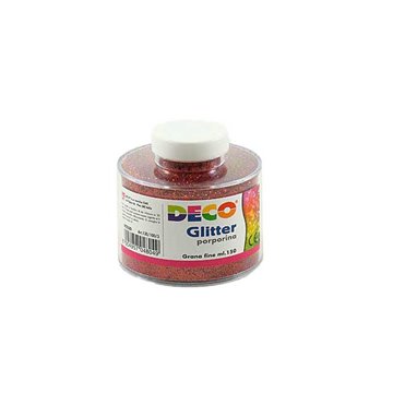 Glitter Barattolo Ml150 Rosso 130/100/3