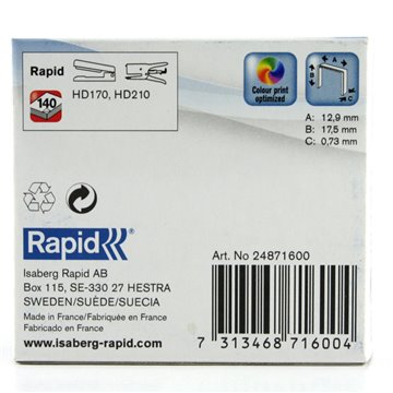 Punti Metallici Rapid 9/17