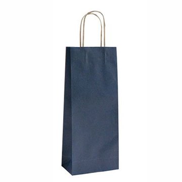 Shopper Porta Bottiglia Barbera Blu 14x9x38 072246