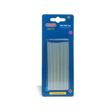 Colla A Caldo Stick 7 Mm X 100mm 12pz Gs712