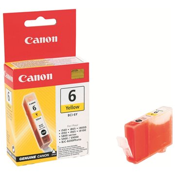 Cartucce Canon Bci-6y Yellow