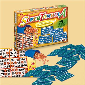 Giochi Super Tombola 24 Cartelle Art.92