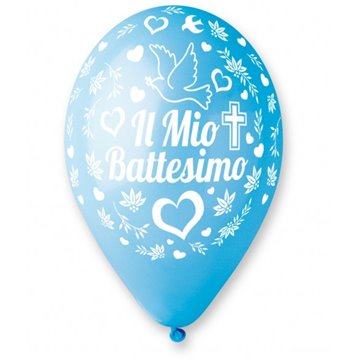 Palloncini Battesimo Celesti