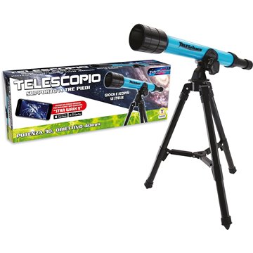 Telescopio Con Supporto A Tre Piedi Potanza 30, Obiettivo 40mm